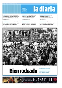 Tapa de la diaria del viernes 2 de mayo de 2014