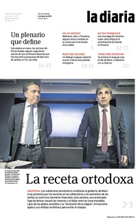 Tapa de la diaria del sábado 5 de mayo de 2018