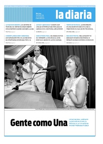 Tapa de la diaria del martes 19 de enero de 2010