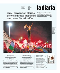 Tapa de la diaria del lunes 26 de octubre de 2020