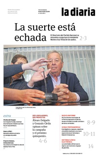 Tapa de la diaria del sábado 19 de octubre de 2019