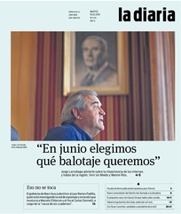 Tapa de la diaria del martes 19 de marzo de 2019