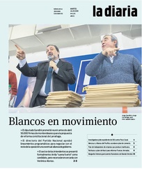 Tapa de la diaria del martes 24 de julio de 2018