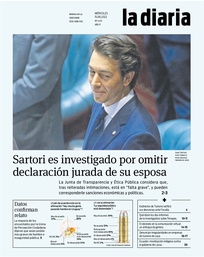 Tapa de la diaria del miércoles 15 de junio de 2022