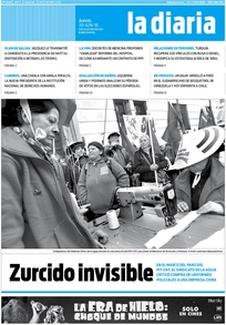 Tapa de la diaria del jueves 30 de junio de 2016