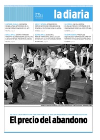 Tapa de la diaria del jueves 23 de febrero de 2012