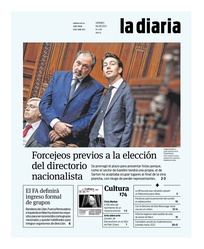 Tapa de la diaria del viernes 6 de agosto de 2021