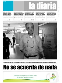 Tapa de la diaria del viernes 19 de octubre de 2007