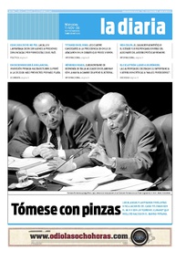 Tapa de la diaria del miércoles 11 de noviembre de 2009