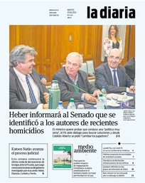 Tapa de la diaria del martes 7 de junio de 2022