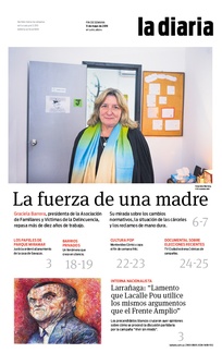 Tapa de la diaria del sábado 11 de mayo de 2019
