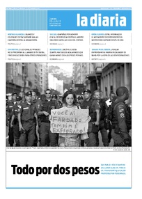 Tapa de la diaria del jueves 20 de junio de 2013