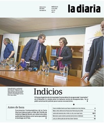 Tapa de la diaria del miércoles 31 de octubre de 2018