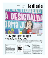 Tapa de la diaria del viernes 28 de octubre de 2022