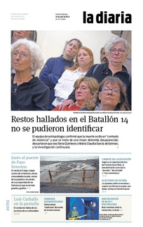 Tapa de la diaria del sábado 22 de julio de 2023