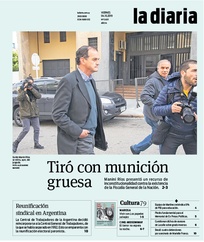 Tapa de la diaria del viernes 4 de octubre de 2019