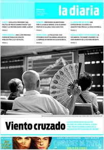 Tapa de la diaria del miércoles 29 de julio de 2015