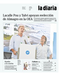 Tapa de la diaria del viernes 17 de enero de 2020