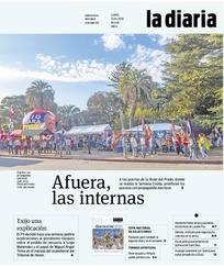 Tapa de la diaria del lunes 15 de abril de 2019