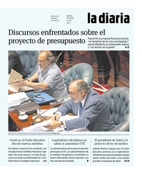 Tapa de la diaria del martes 1 de diciembre de 2020