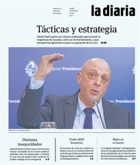 Tapa de la diaria del lunes 25 de mayo de 2020