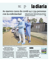 Tapa de la diaria del jueves 12 de noviembre de 2020