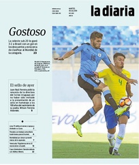 Tapa de la diaria del martes 5 de febrero de 2019