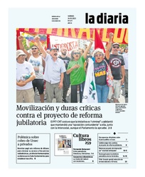 Tapa de la diaria del viernes 24 de marzo de 2023