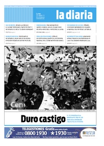 Tapa de la diaria del lunes 23 de mayo de 2011