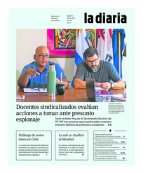 Tapa de la diaria del martes 7 de febrero de 2023