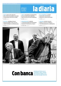 Tapa de la diaria del miércoles 9 de abril de 2014