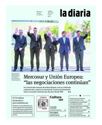 Tapa de la diaria del viernes 8 de diciembre de 2023