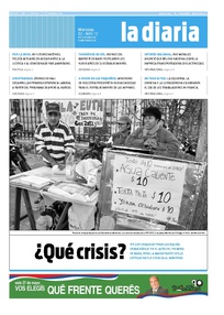 Tapa de la diaria del miércoles 2 de mayo de 2012