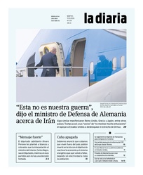 Tapa de la diaria del martes 17 de marzo de 2026