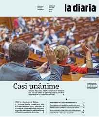 Tapa de la diaria del miércoles 10 de octubre de 2018