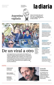 Tapa de la diaria del sábado 20 de junio de 2020