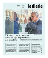 Tapa de la diaria del martes 16 de febrero de 2021