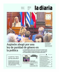 Tapa de la diaria del miércoles 6 de marzo de 2024