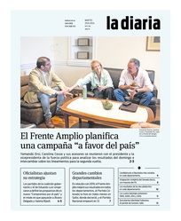 Tapa de la diaria del martes 29 de octubre de 2024