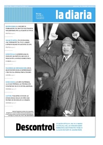 Tapa de la diaria del martes 22 de febrero de 2011