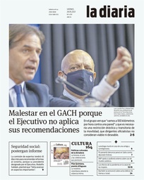 Tapa de la diaria del viernes 28 de mayo de 2021