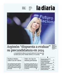 Tapa de la diaria del martes 8 de noviembre de 2022
