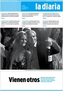 Tapa de la diaria del lunes 23 de noviembre de 2015