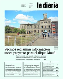 Tapa de la diaria del miércoles 22 de junio de 2022