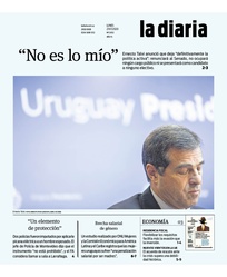 Tapa de la diaria del lunes 27 de julio de 2020