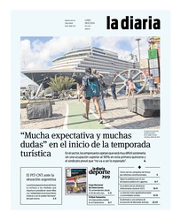 Tapa de la diaria del lunes 8 de enero de 2024