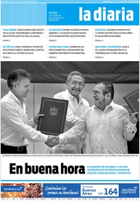 Tapa de la diaria del viernes 24 de junio de 2016