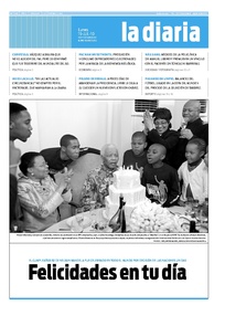 Tapa de la diaria del lunes 19 de julio de 2010