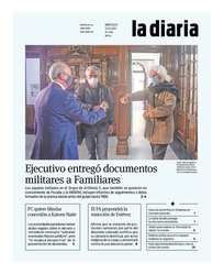 Tapa de la diaria del miércoles 12 de mayo de 2021