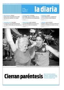 Tapa de la diaria del lunes 22 de abril de 2013